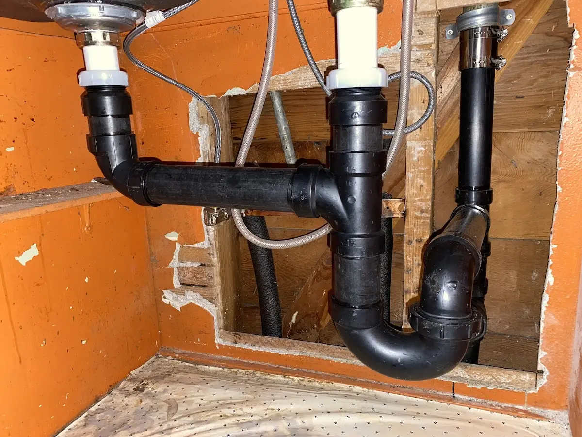 Professional Garbage Disposal Repair equipment and tools on the job in Wrightsboro